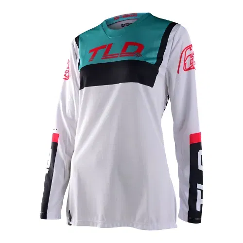 TROY LEE DESIGNS WOMENS GP JERSEY - BRAZEN WHITE - SIZE XL - 308547015