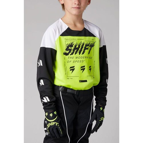 SHIFT YOUTH WHITE LABEL FLAME JERSEY