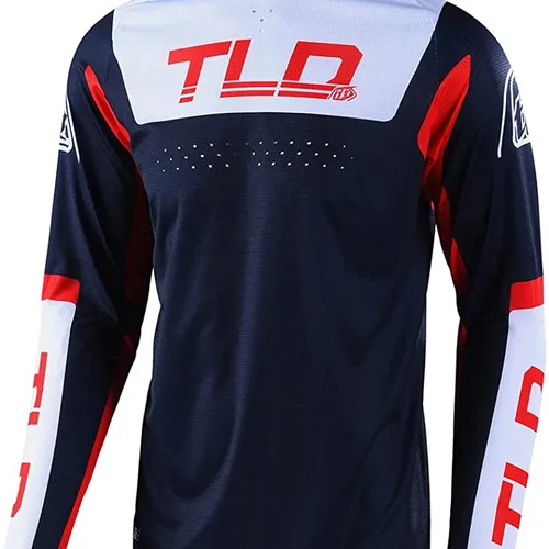 Troy Lee Designs SE Pro Fractura Jersey Navy/Red