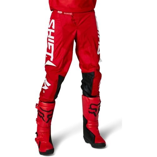 SHIFT WHITE LABEL TRAC PANTS - RED 26491-003-