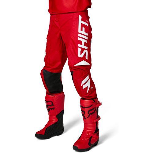 Shift White Label Trac Pants - Red - Size 38 - 26491-003-38