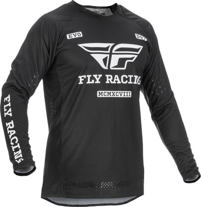 FLY RACING EVOLUTION DST JERSEY - BLACK/WHITE - ADULT