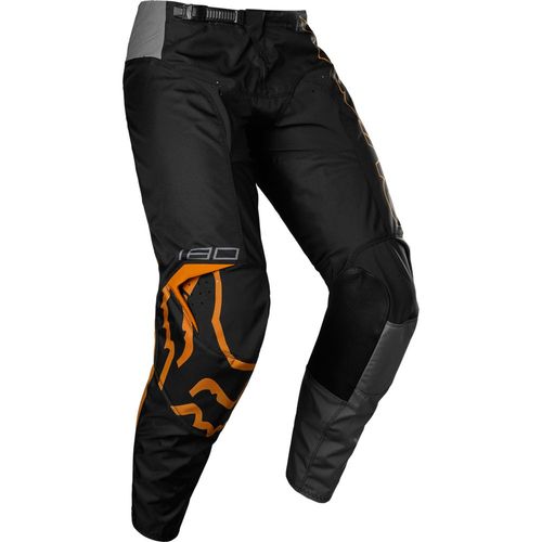 Fox Racing Youth 180 Skew Pants - Black/Gold - Youth Size 22 - 28185-595-22
