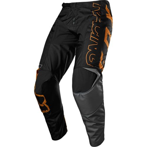 Fox Racing Youth 180 Skew Pants - Black/Gold - Youth Size 22 - 28185-595-22