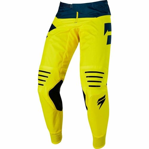 SHIFT RACING 3LACK MAINLINE PANT - YELLOW/NVY - ADULT 34