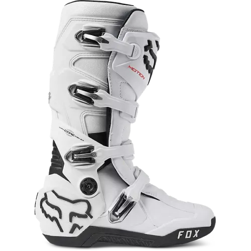 FOX RACING MOTION BOOTS (WHITE)