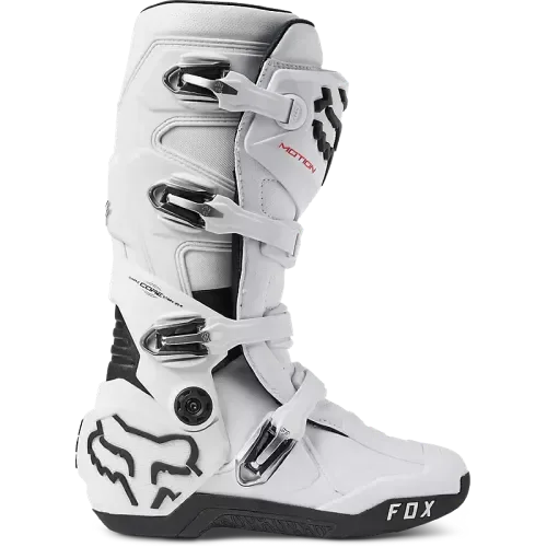 FOX RACING MOTION BOOTS (WHITE)