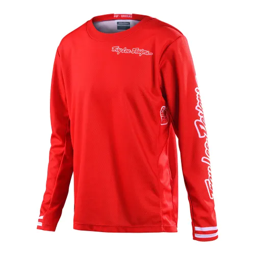 TROY LEE YOUTH GP JERSEY MONO RED