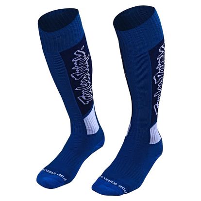 TROY LEE DESIGNS YOUTH GP MX THICK SOCK - VOX BLUE - M/L