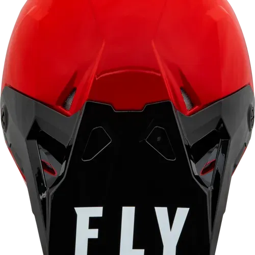 FLY RACING FORMULA CP SLANT HELMET - RED/BLACK - ADULT XS - 73-0033XS