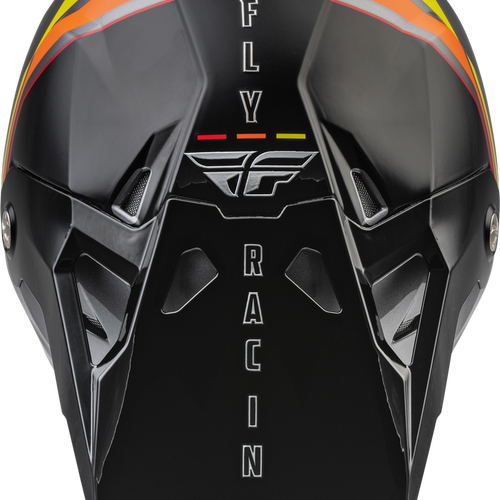 Fly Racing Formula CP S.E. Speeder Helmet - Black/Yellow - Adult 2XL