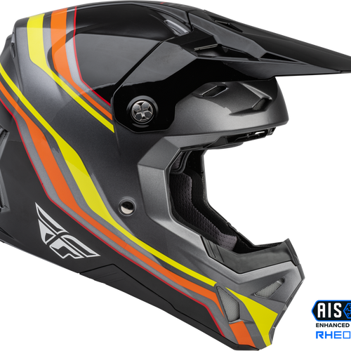 Fly Racing Formula CP S.E. Speeder Helmet - Black/Yellow - Adult 2XL