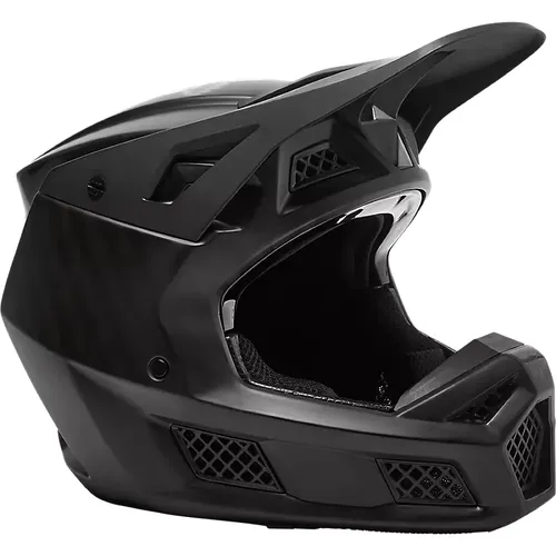 FOX RACING V3 RS Black Carbon Helmet