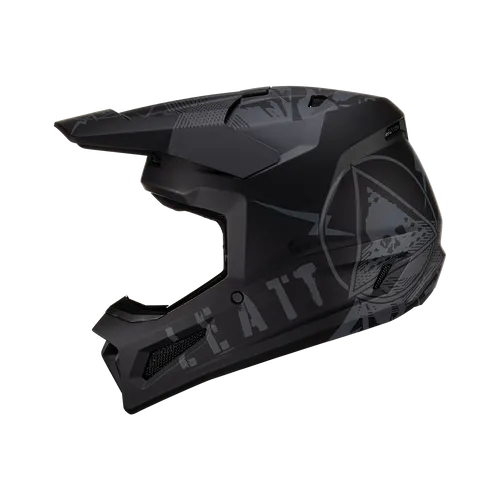 Leatt Moto 2.5 Helmet - Stealth - Adult 2XL - 1023011505