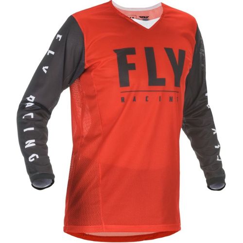 FLY KINETIC MESH JRSY RED/BLACK
