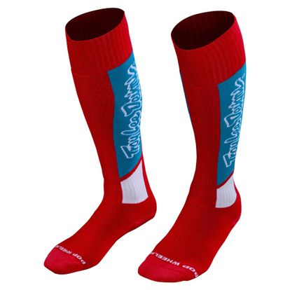 TROY LEE DESIGNS YOUTH GP THICK SOCK - VOX RED - M/L
