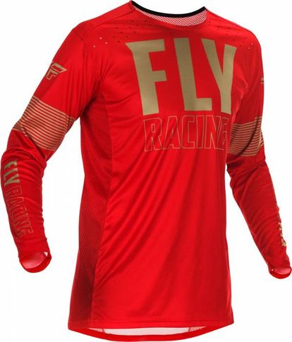 FLY RACING LITE JERSEY RED/KHAKI 2X - 374-7222X ON SALE!
