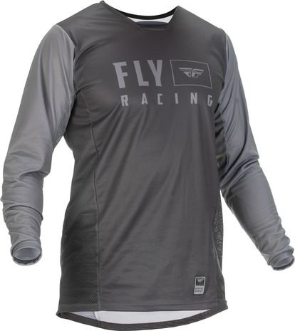 FLY RACING PATROL JERSEY - GREY - ADULT SIZES - ON SALE! 375-651