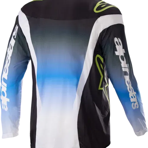 ALPINESTARS YOUTH RACER PUSH JERSEY - NIGHTLIFE BLUE/WHITE - YOUTH XL