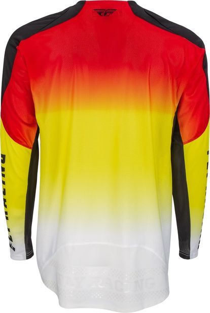 FLY RACING EVOLUTION DST L.E. PRIMARY JERSEY - RED/YEL/BLACK