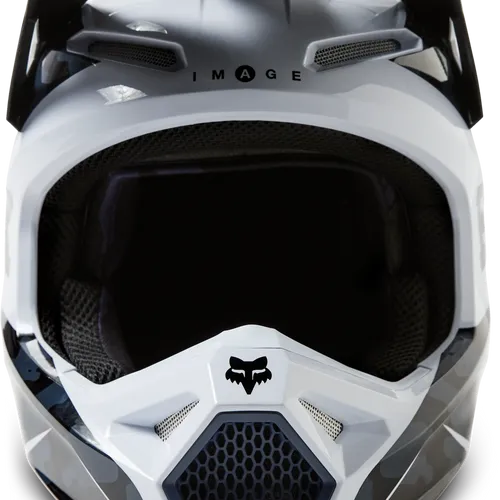 Fox Racing V1 Nuklr Helmet - Black - Adult XS - 29663-001-XS