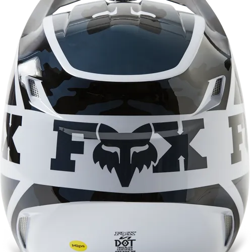 Fox Racing V1 Nuklr Helmet - Black - Adult XS - 29663-001-XS