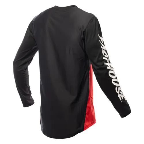 Fasthouse Elrod Jersey - Black/Red - Size 2XL - 2760-0412