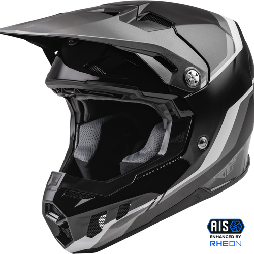 FLY RACING FORMULA CC DRIVER HELMET - BLACK/CHARCOAL/WHITE 73-4311