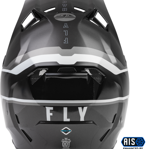 Fly Racing Formula CC Driver Helmet - Black/Charcoal/White
