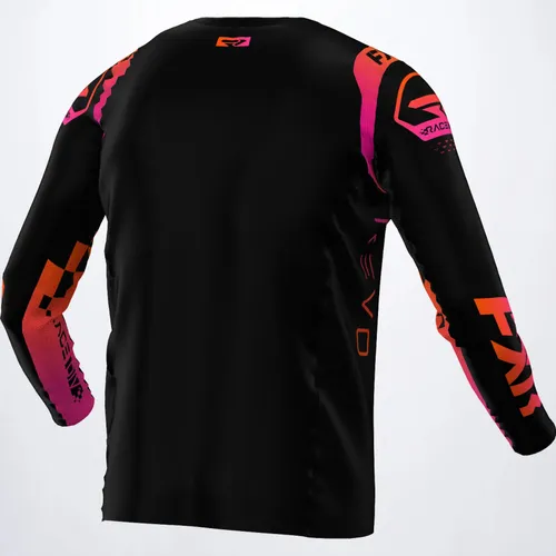 FXR Revo Comp MX Jersey - Fla-Mango/Black - Size XL - 223321-9610-16