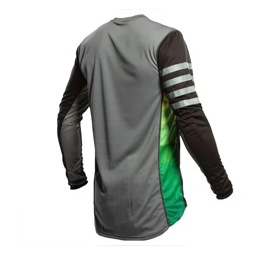 Fasthouse Grindhouse Swell Jersey - Black/Charcoal - Size 2XL - 2735-0812