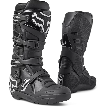 FOX RACING MOTION X OFFROAD BOOTS (BLACK) 29683-001-