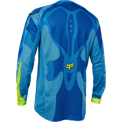 Fox Racing Airline Exo Jersey (Blue/Yellow)