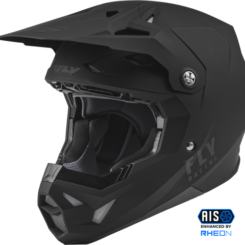 Fly Racing Youth Formula CP Solid Helmet - Matte Black - Youth Large