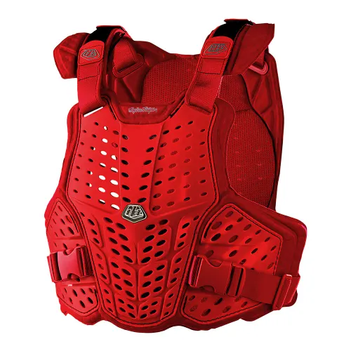 TROY LEE ROCKFIGHT CE FLEX CHEST PROTECTOR SOLID RED 