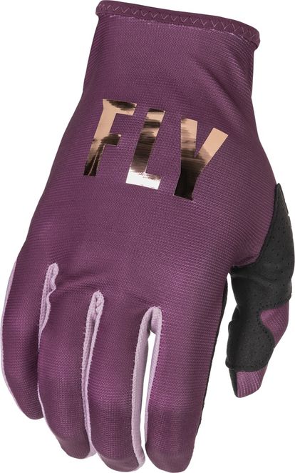 FLY RACING GIRL'S LITE GLOVES - MAUVE - YOUTH LARGE