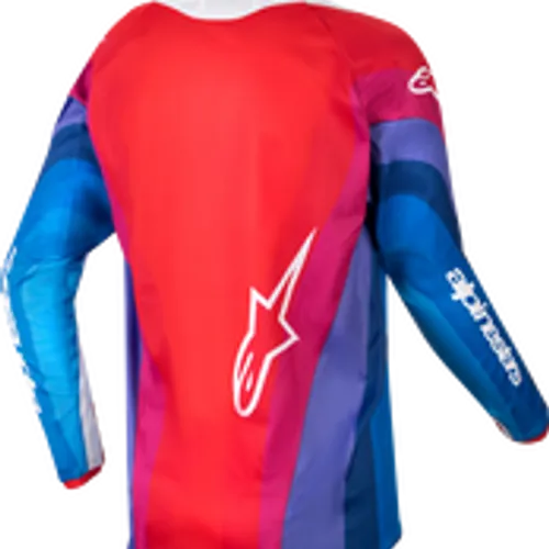 ALPINESTARS YOUTH RACER PNEUMA JERSEY BLU/MARS RED/WHITE YOUTH SIZES