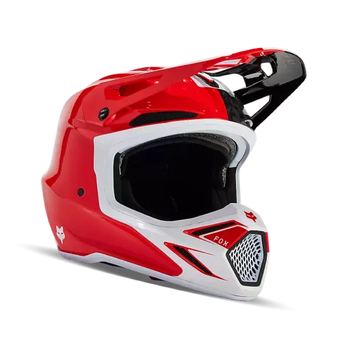 FOX RACING V3 RS OPTICAL HELMET [RED]