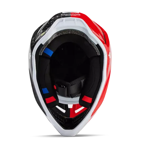 FOX RACING V3 RS OPTICAL HELMET [RED]