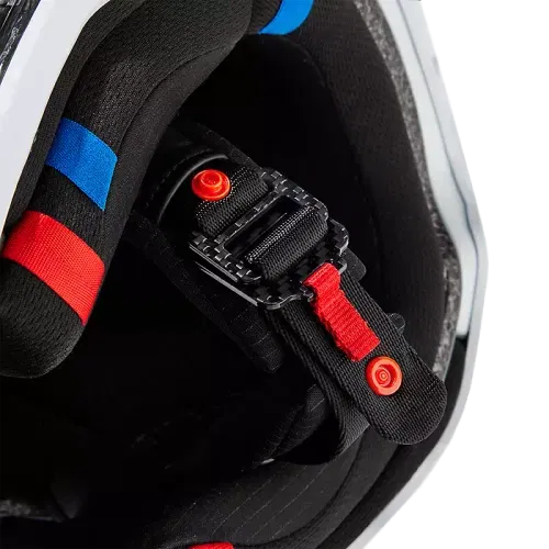 FOX RACING V3 RS OPTICAL HELMET [RED]