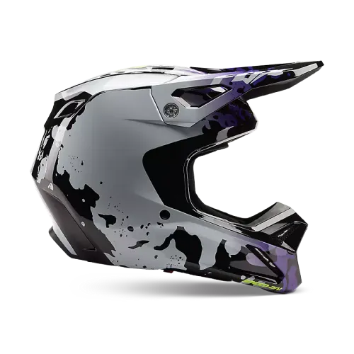 msachika1 　1個目 FOX RACING V1 MORPHIC HELMET [BLACK/WHITE]