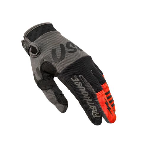 Fasthouse Speed Style Sector Youth Glove - Gray/Black - Youth Small