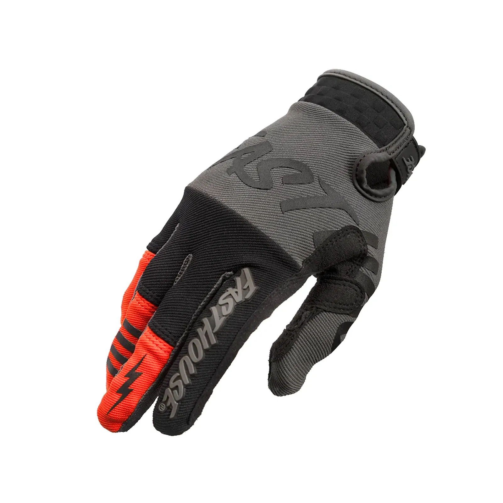 Fasthouse Speed Style Sector Youth Glove - Gray/Black - Youth Small