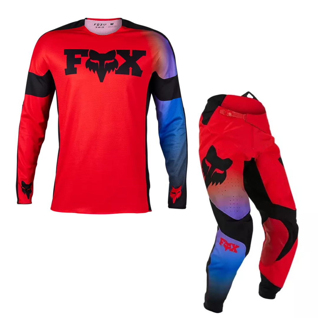 Fox Racing 360 Streak Jersey + Pant Set [Flo Red]
