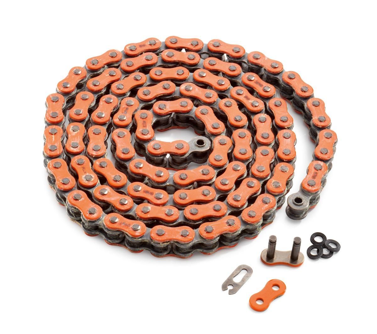 KTM XW-RING CHAIN 520 x 118 LINKS ORANGE - 79610965118EB