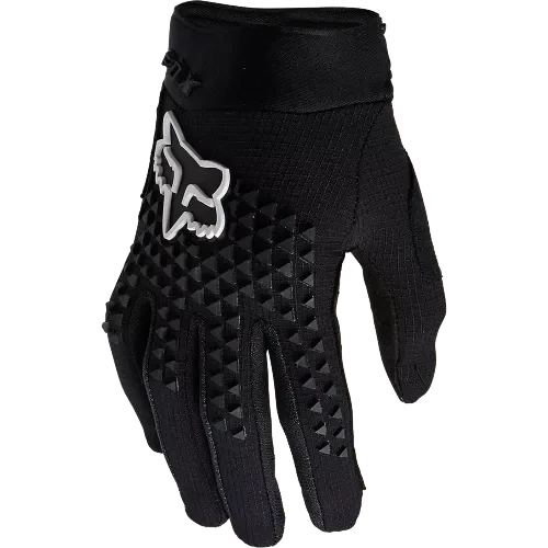 FOX RACING YOUTH DEFEND GLOVES (BLACK)