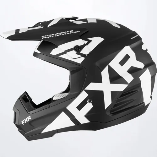 FXR Torque Team Helmet Black/White