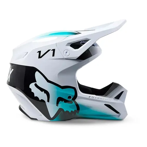 FOX RACING V1 Toxsyk Helmet DOT/ECE [WHITE] 29659-008-