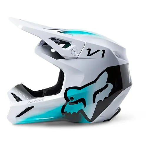 FOX RACING V1 Toxsyk Helmet DOT/ECE [WHITE]