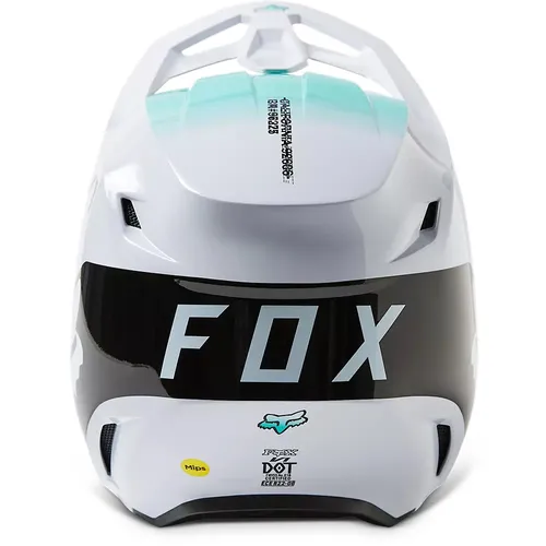 FOX RACING V1 Toxsyk Helmet DOT/ECE [WHITE]